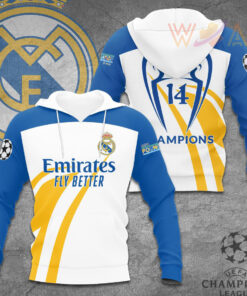 Real Madrid 3D Shirt Ver2 Hoodie