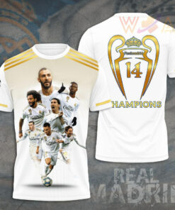 Real Madrid 3D apparel T shirt