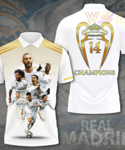 Real Madrid 3D apparel polo shirt