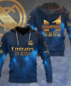 Real Madrid FC 3D hoodie