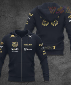 Red Bull Racing Formula 1 Zip up Hoodie Max Verstappen
