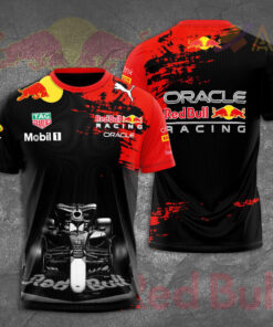 Red Bull Racing T shirt black red 1