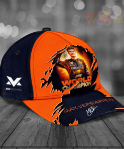 Red Bull Racing x Max Verstappen F1 World Championship Cap Custom Hat 02