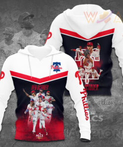 Red October Philadelphia Phillies 3D Hoodie