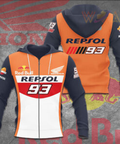Repsol Honda 3D Zip Hoodie MGPRH006