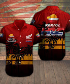 Repsol Honda Hawaiian Shirt
