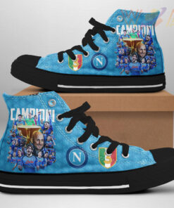 SSC Napoli High Top Canvas Shoe WOAHTEE02823S4 Design 2
