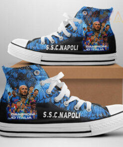 SSC Napoli High Top Canvas Shoe WOAHTEE09823S1 Design 1