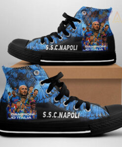 SSC Napoli High Top Canvas Shoe WOAHTEE09823S1 Design 2