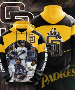 San Diego Padres 3D Hoodie 03
