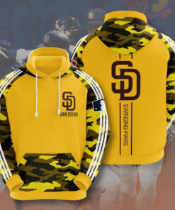San Diego Padres 3D Hoodie 04