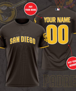 San Diego Padres 3D T shirt 01