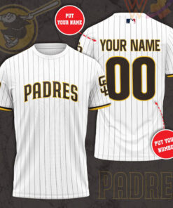 San Diego Padres 3D T shirt 02