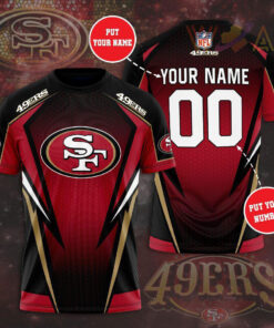 San Francisco 49ers 3D T shirt 02
