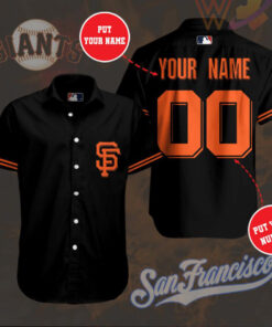San Francisco Giants 3D Sleeve Dress Shirt 01