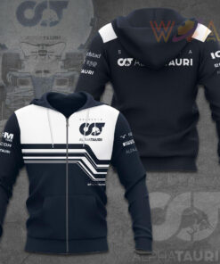 Scuderia Alphatauri 3D Zip up Hoodie