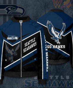 Seattle Seahawks 3D Bomber Jacket 01