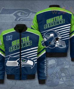 Seattle Seahawks 3D Bomber Jacket 02