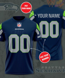 Seattle Seahawks 3D T shirt 03