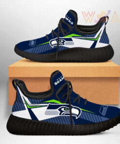 Seattle Seahawks Custom Sneakers 03
