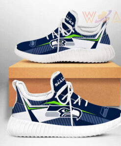 Seattle Seahawks Custom Sneakers 04
