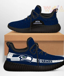 Seattle Seahawks Custom Sneakers 06