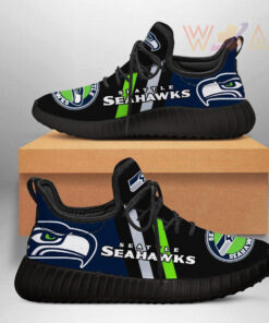 Seattle Seahawks Custom Sneakers 07