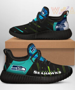 Seattle Seahawks Custom Sneakers 08