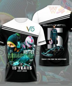 Sebastian Vettel 3D T shirt 01