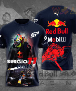 Sergio Perez 3D T shirt