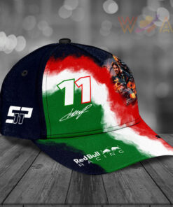 Sergio Perez Mendoza Cap Custom Hat 04