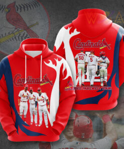 St. Louis Cardinals 3D hoodie