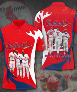 St. Louis Cardinals 3D polo