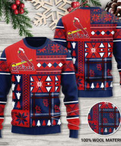 St. Louis Cardinals Christmas 3D Sweater S1