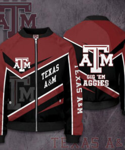 Texas AM Aggies 3D Bomber Jacket 02
