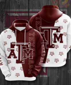 Texas AM Aggies 3D Hoodie 04
