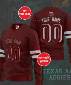 Texas AM Aggies 3D Sweatshirt 02