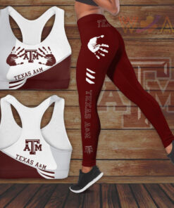 Texas AM Aggies Hollow Tank Top Bra Sports