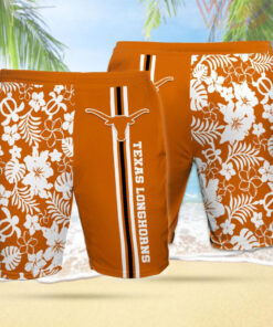Texas Longhorns 3D Hawaiian Shorts