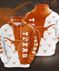 Texas Longhorns 3D Hoodie 04