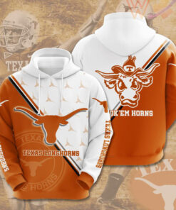 Texas Longhorns 3D Hoodie 05