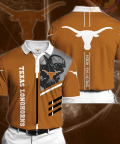 Texas Longhorns 3D Polo 02