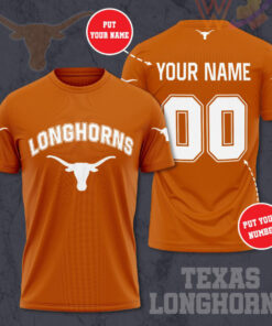 Texas Longhorns 3D T shirt 02