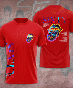 The Rolling Stones Red T shirt