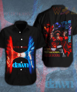 The Weeknd Sleeve Dress Shirt 01