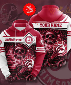 The best Alabama Crimson Tide 3D hoodie 02