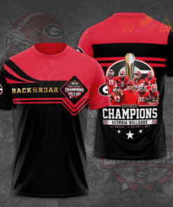 The best Georgia Bulldogs 3D T shirts 011