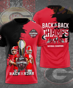 The best Georgia Bulldogs 3D T shirts 012
