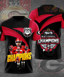 The best Georgia Bulldogs 3D T shirts 02