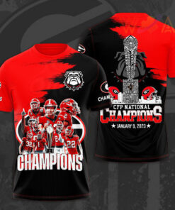 The best Georgia Bulldogs 3D T shirts 03